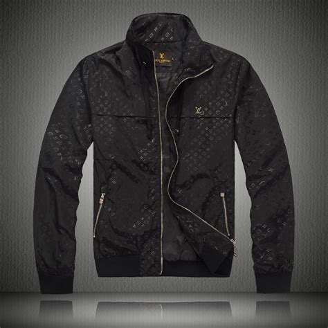 veste louis vuitton homme noir|Blousons cuir Homme .